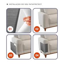 Arranhador Tapete Protetor Autoadesivo para Gatos, Carpete Anti-Arranh&otilde;es  para M&oacute;veis, Sof&aacute; e Cama Box (Vermelho) | Amazon.com.br