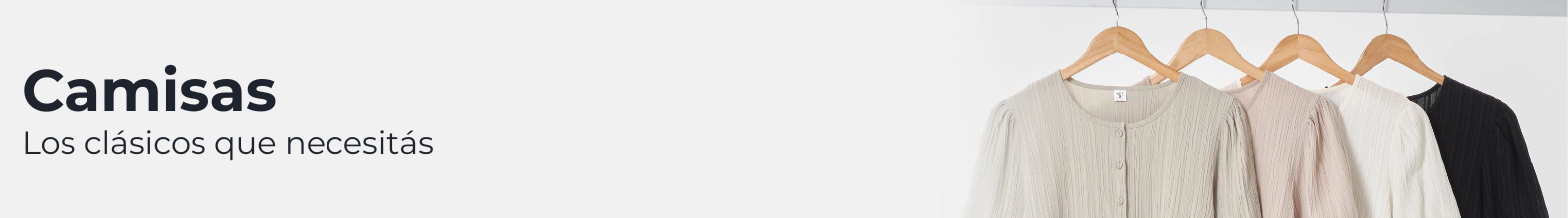 Banner de la categoría Camisas