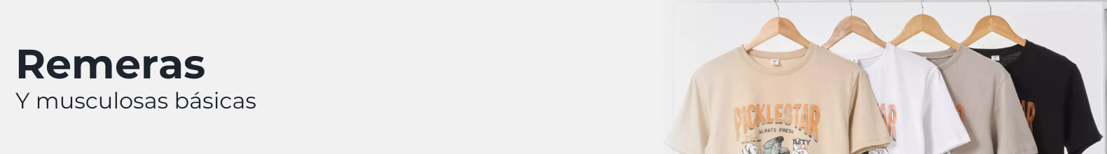 Banner de la categoría Remeras y musculosas
