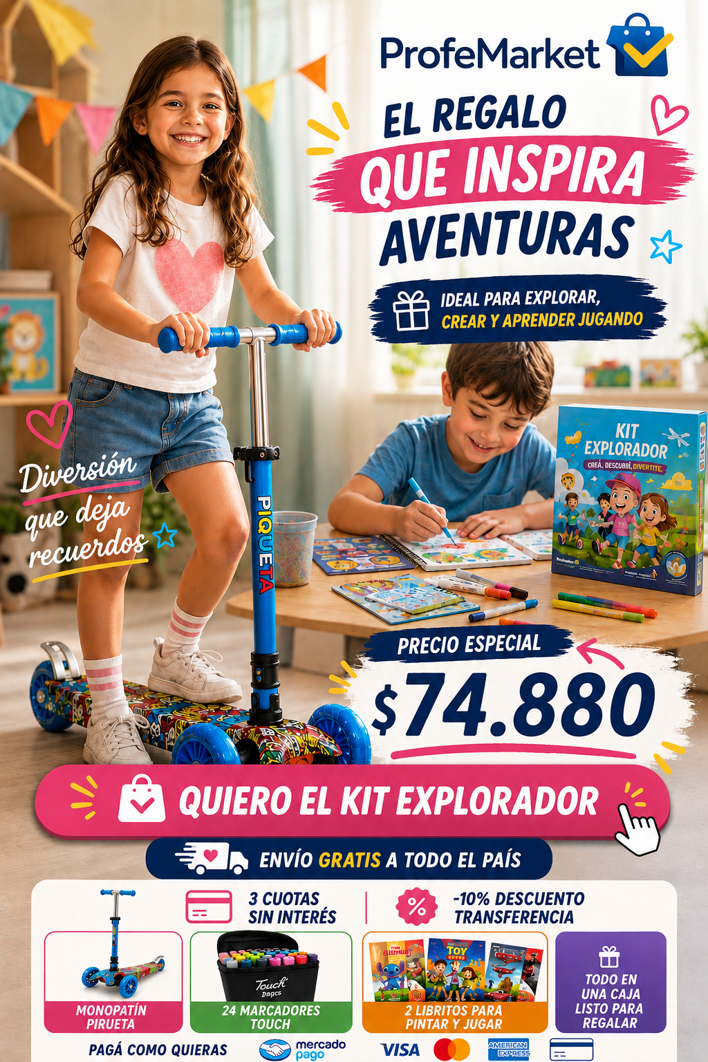 Kit Explorador Promo
