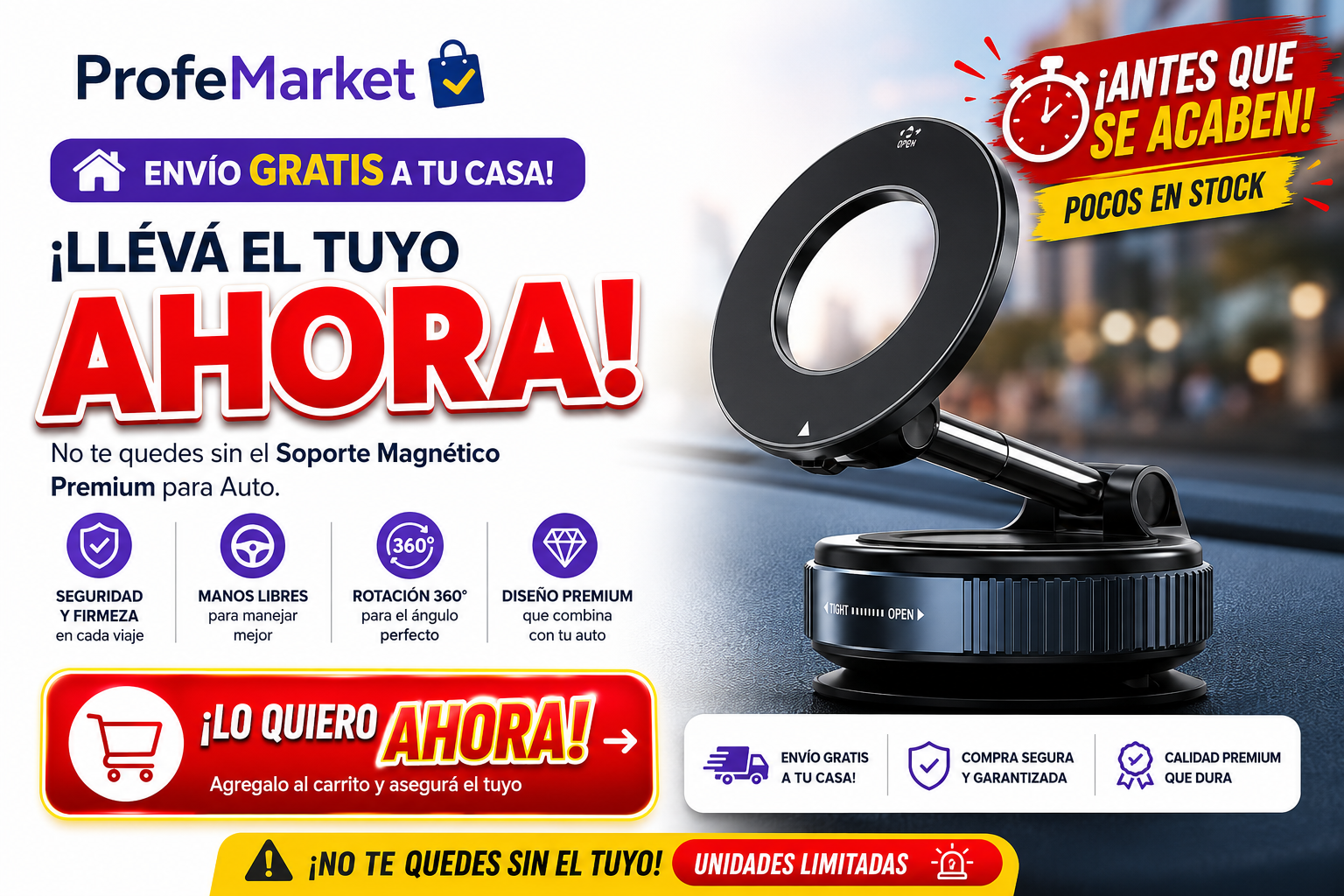 Soporte Magn&eacute;tico CTA