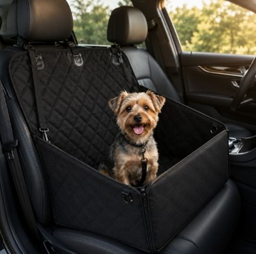 Funda de auto ROKET con mascota a bordo