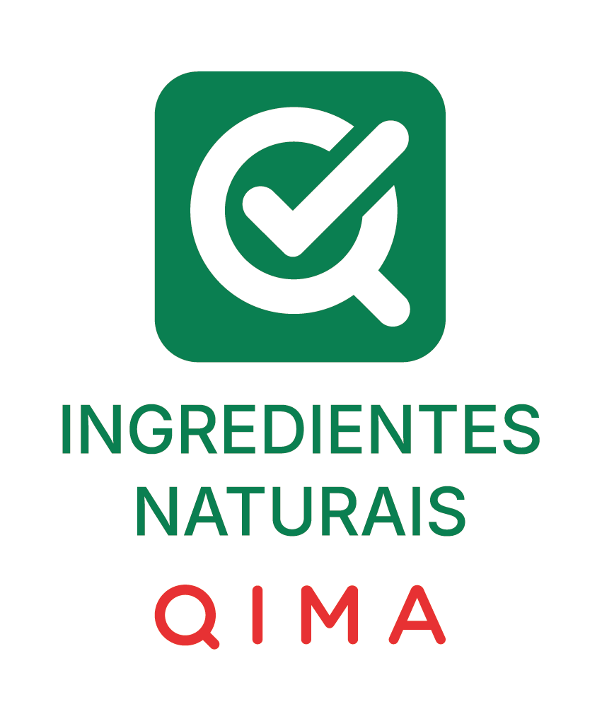 Selo Certificação QIMA Ingredientes Naturais