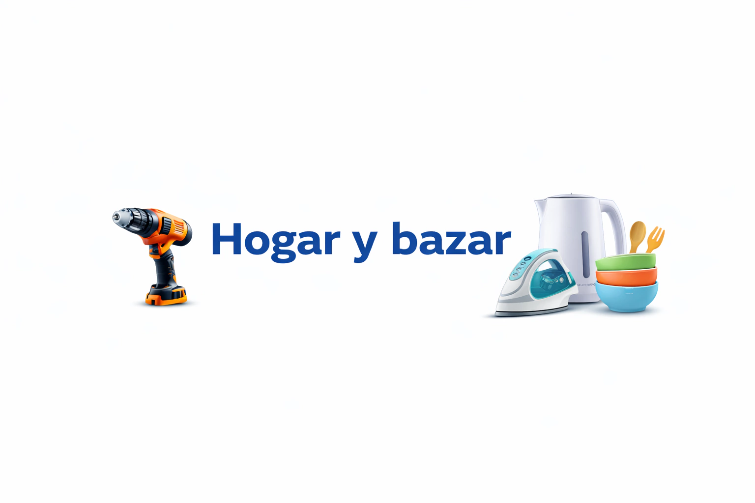 Banner de la categoría HOGAR Y BAZAR