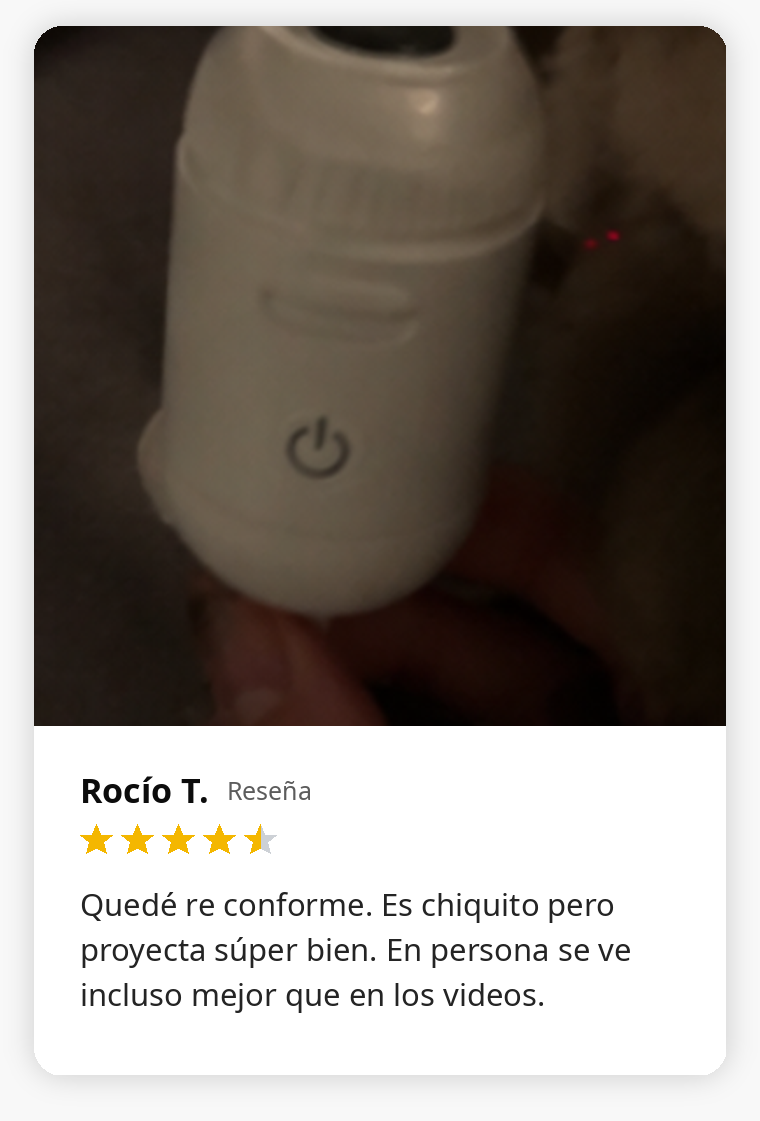 Rese&ntilde;a real de cliente Mil Cielos