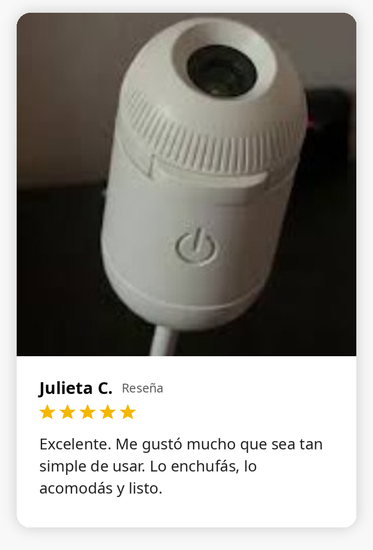 Rese&ntilde;a real de cliente Mil Cielos