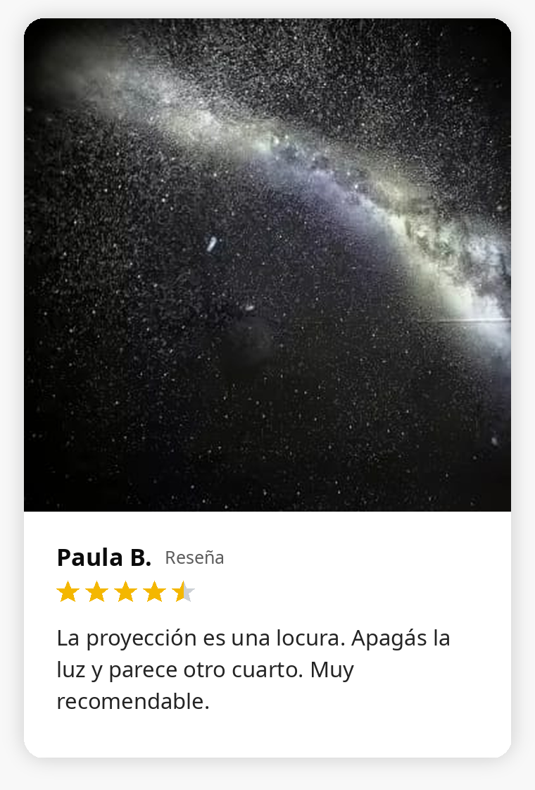 Rese&ntilde;a real de cliente Mil Cielos