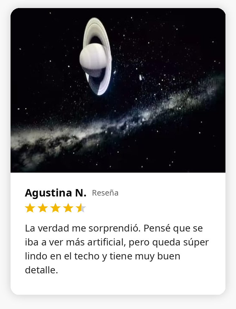 Rese&ntilde;a real de cliente Mil Cielos