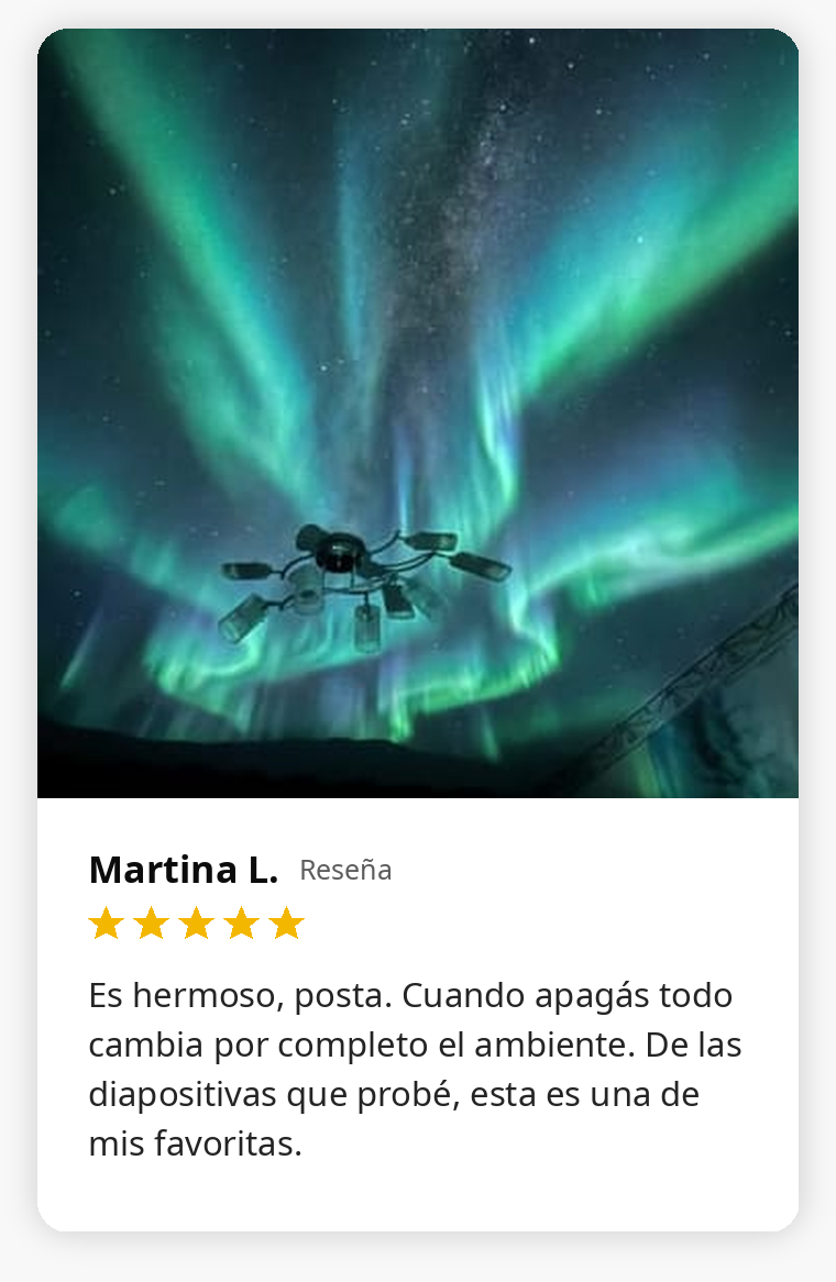 Rese&ntilde;a real de cliente Mil Cielos