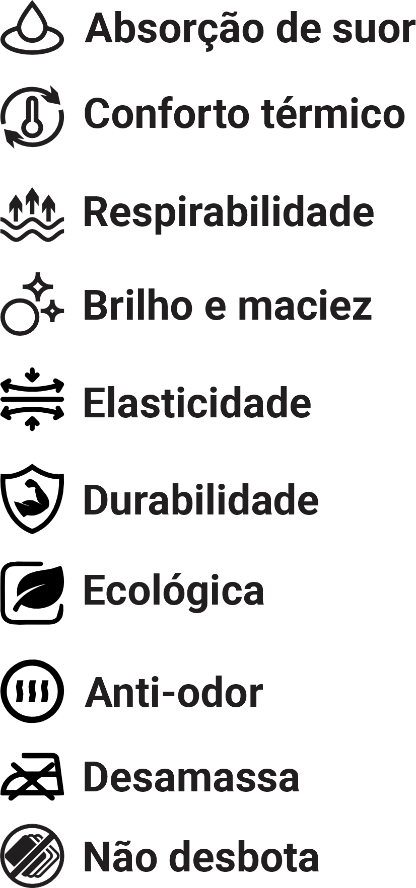 características modal