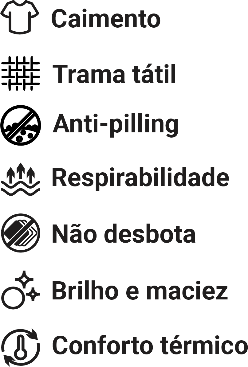 Caracter&iacute;sticas texturizado