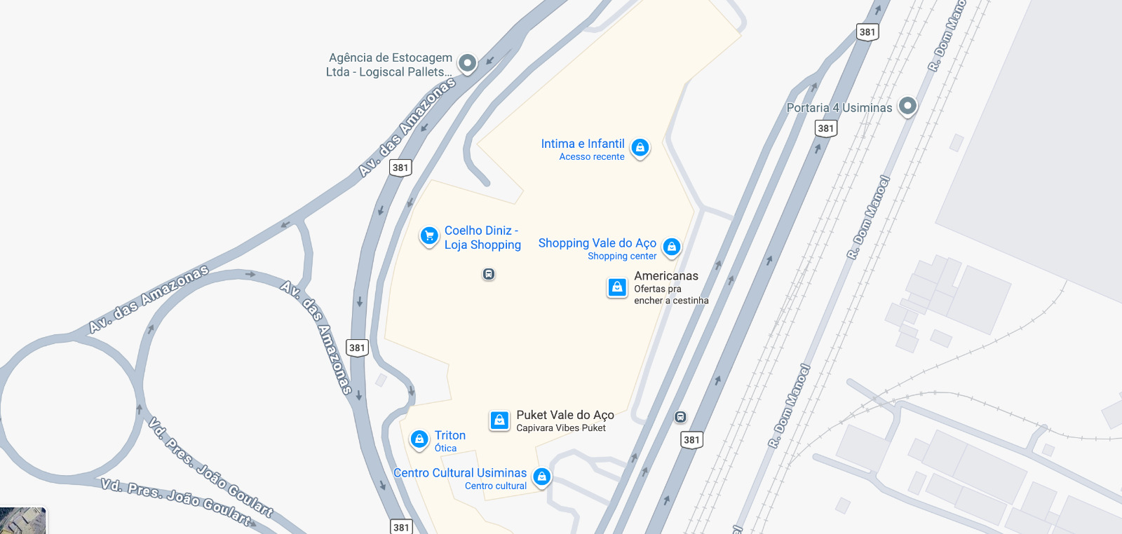 Localização no mapa