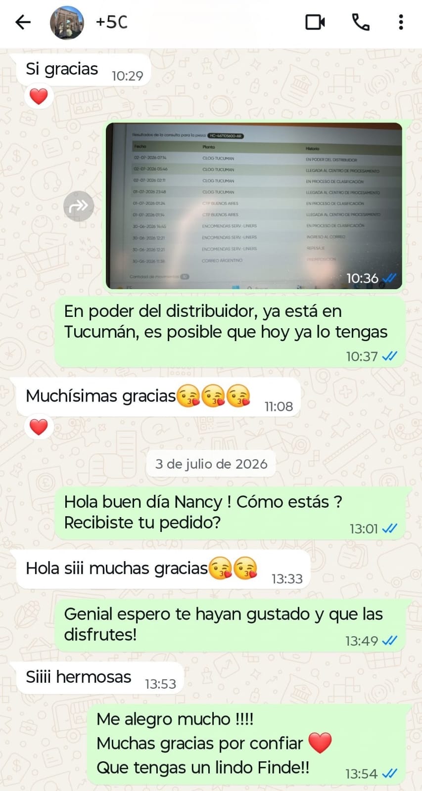 Testimonio cliente Bardot