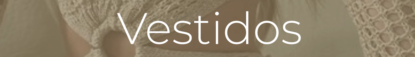 Banner de la categoría Vestidos