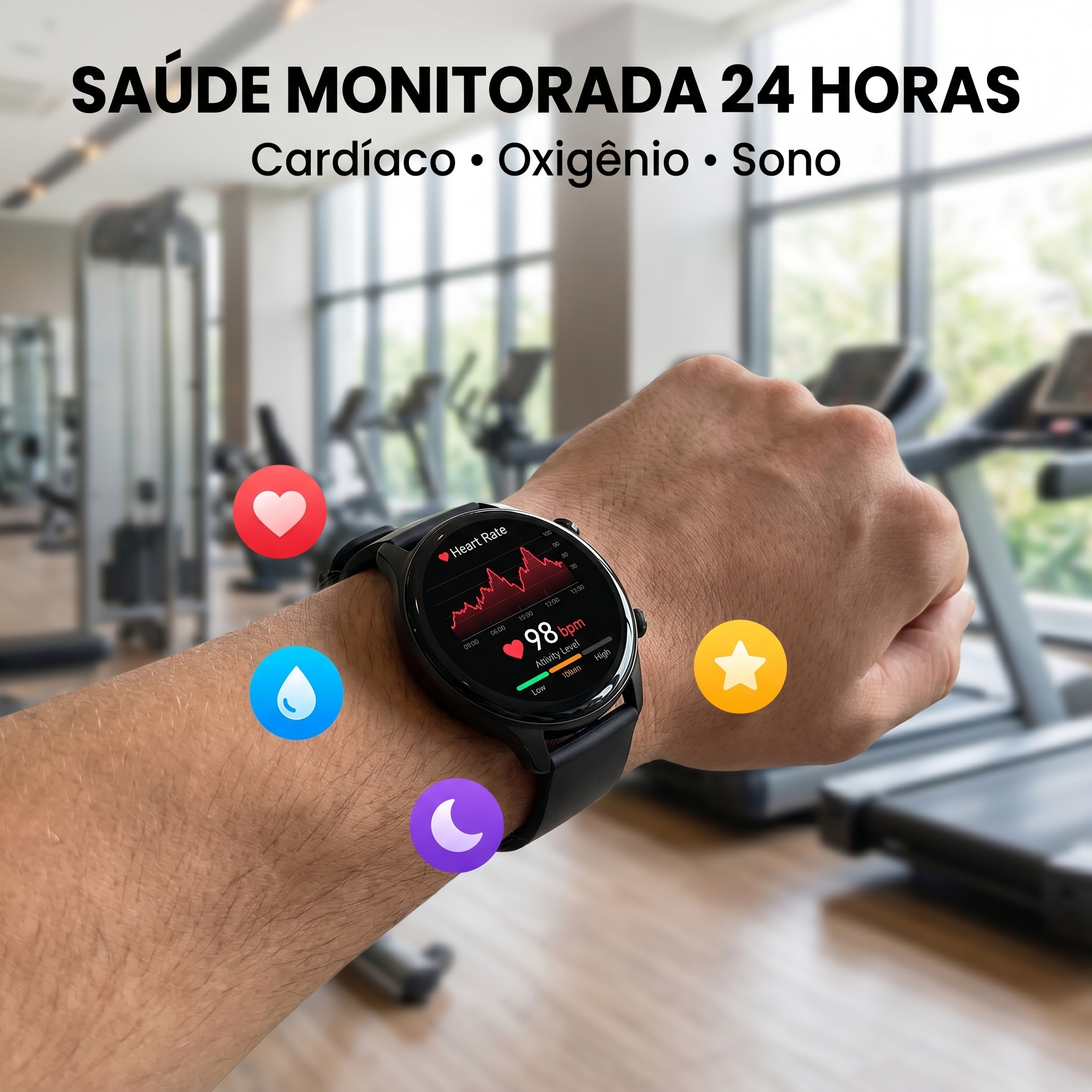 Monitoramento de sa&uacute;de
