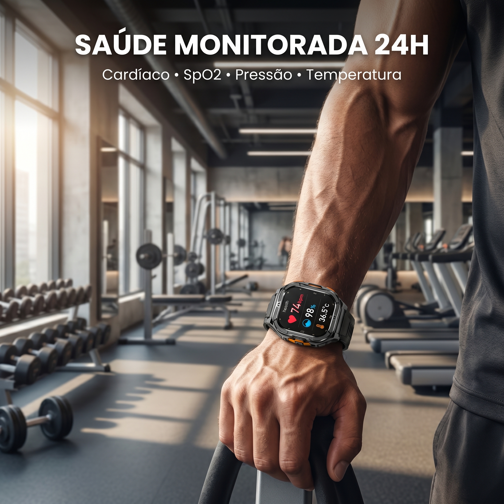 Monitoramento de sa&uacute;de