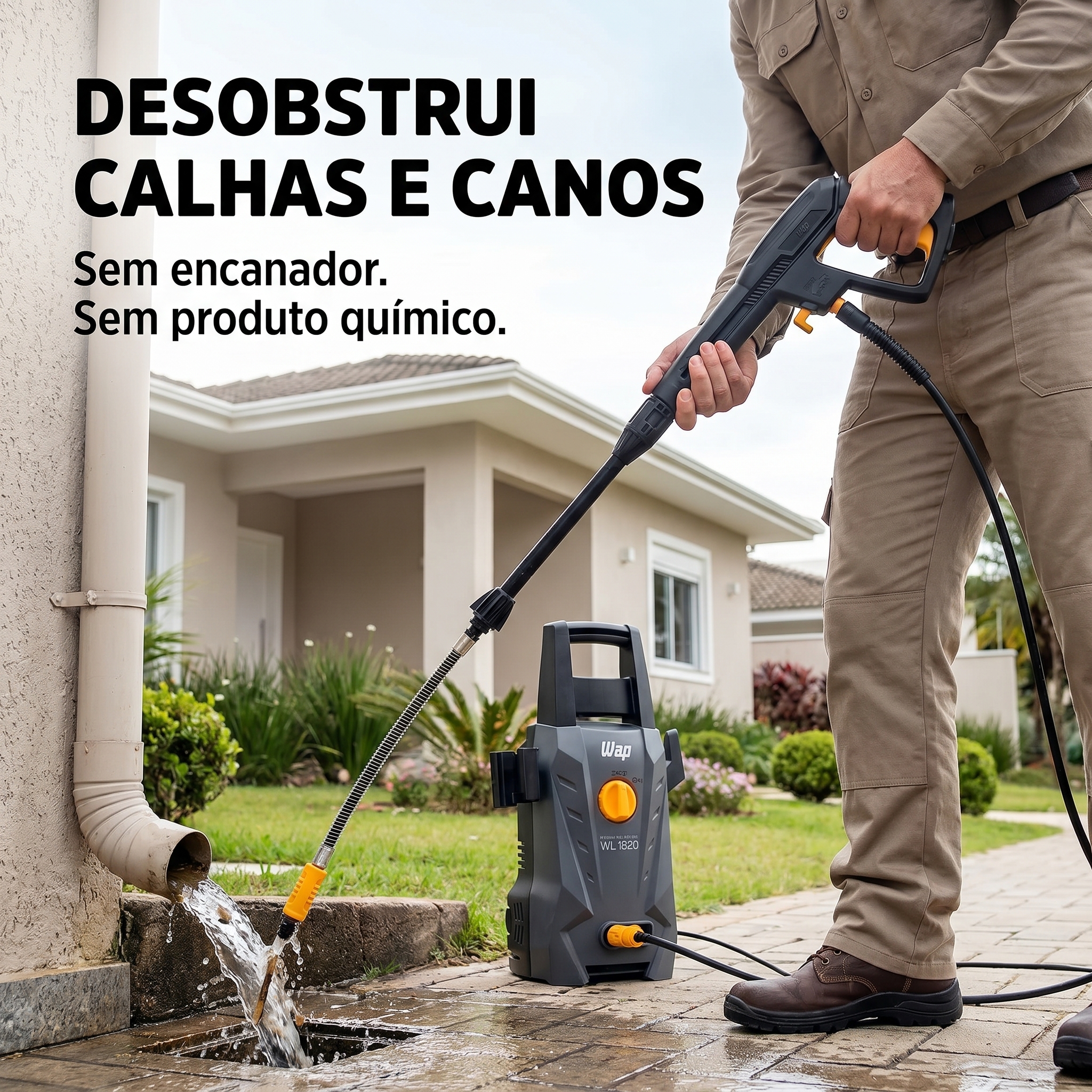 Fun&ccedil;&atilde;o desobstruidora WAP