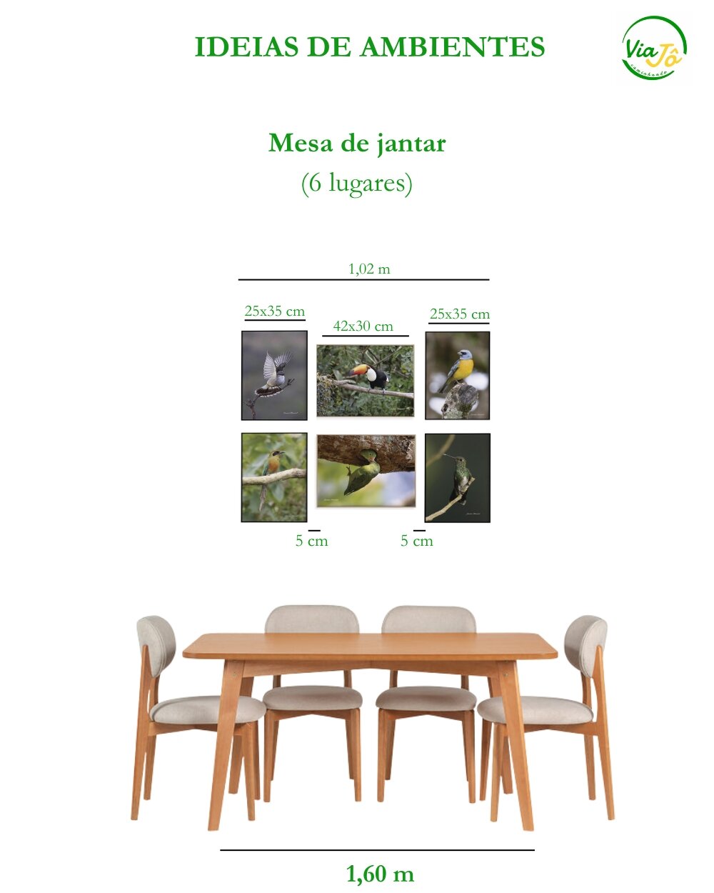 Ideias de ambiente para a sala de jantar
