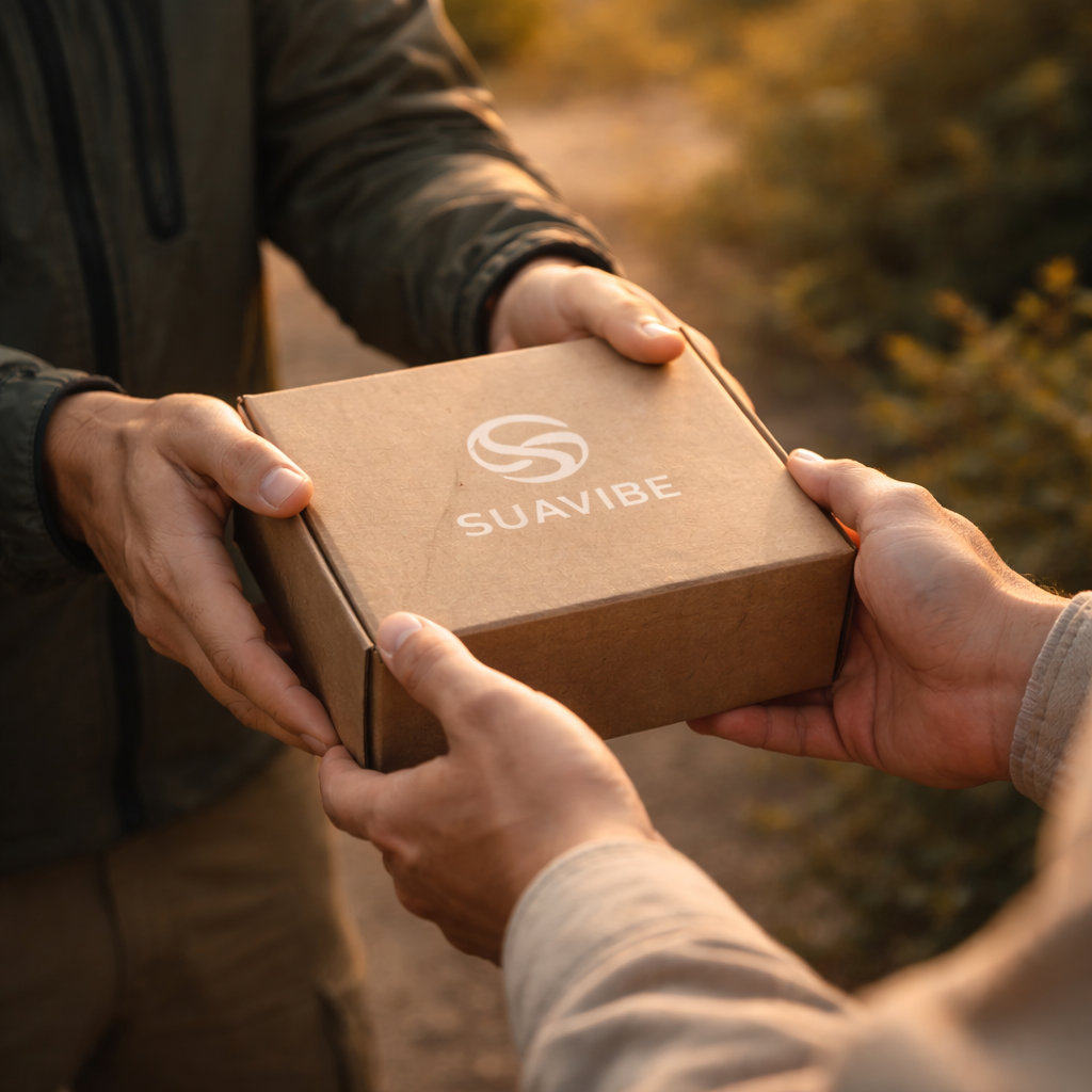 Política de trocas e devoluções SuaVibe: direito de arrependimento em 7 dias, garantia contra defeitos e suporte humanizado via WhatsApp