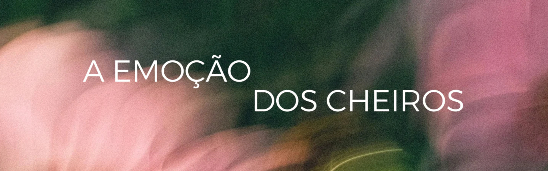 Banner Emoção dos cheiros