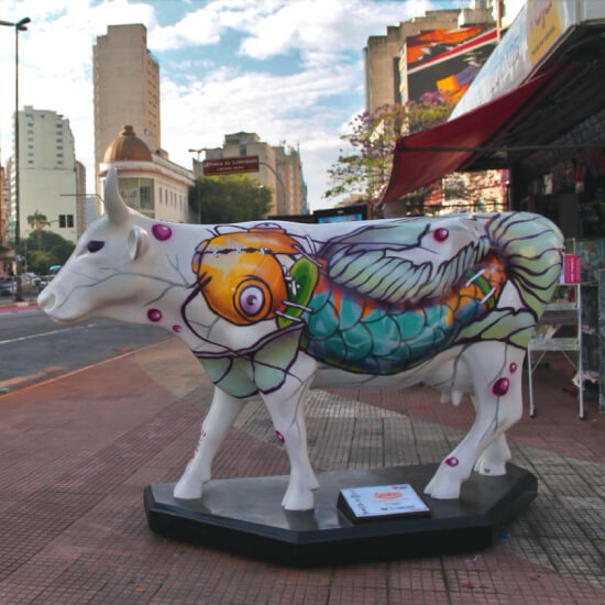 Obra de arte do Binho Ribeiro