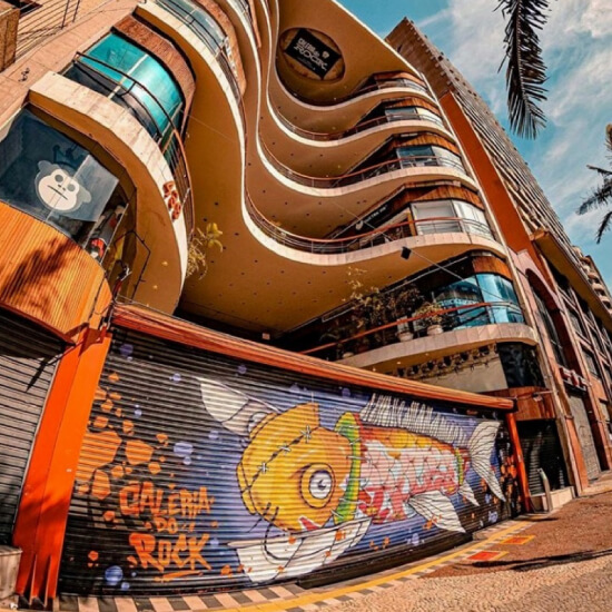 Obra de arte do Binho Ribeiro