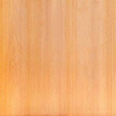 Muestra del piso flotante HDF Vankka color Caoba, madera de tono anaranjado