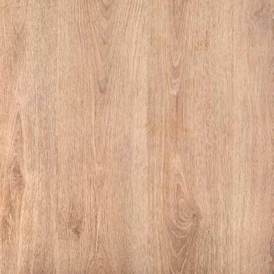 Muestra del piso flotante HDF Vankka color Nuez, madera de tono marrón medio con vetas marcadas