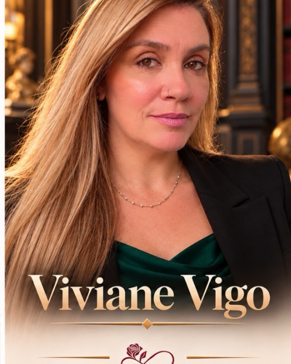Viviane Vigo, autora do selo RedVelvet Books