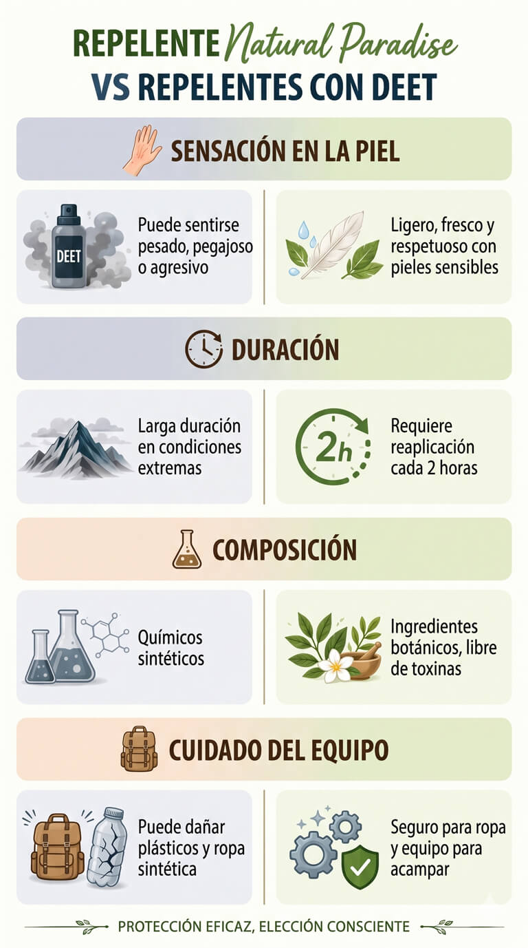 tabla de atributos beneficos del desodorante natural de paradise versus otros version mobile
