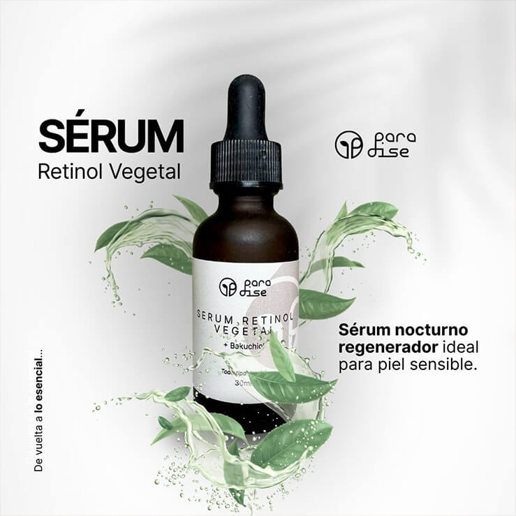 Rutina facial para potenciar los resultados del s&eacute;rum vegetal de bakuchiol Paradise MX