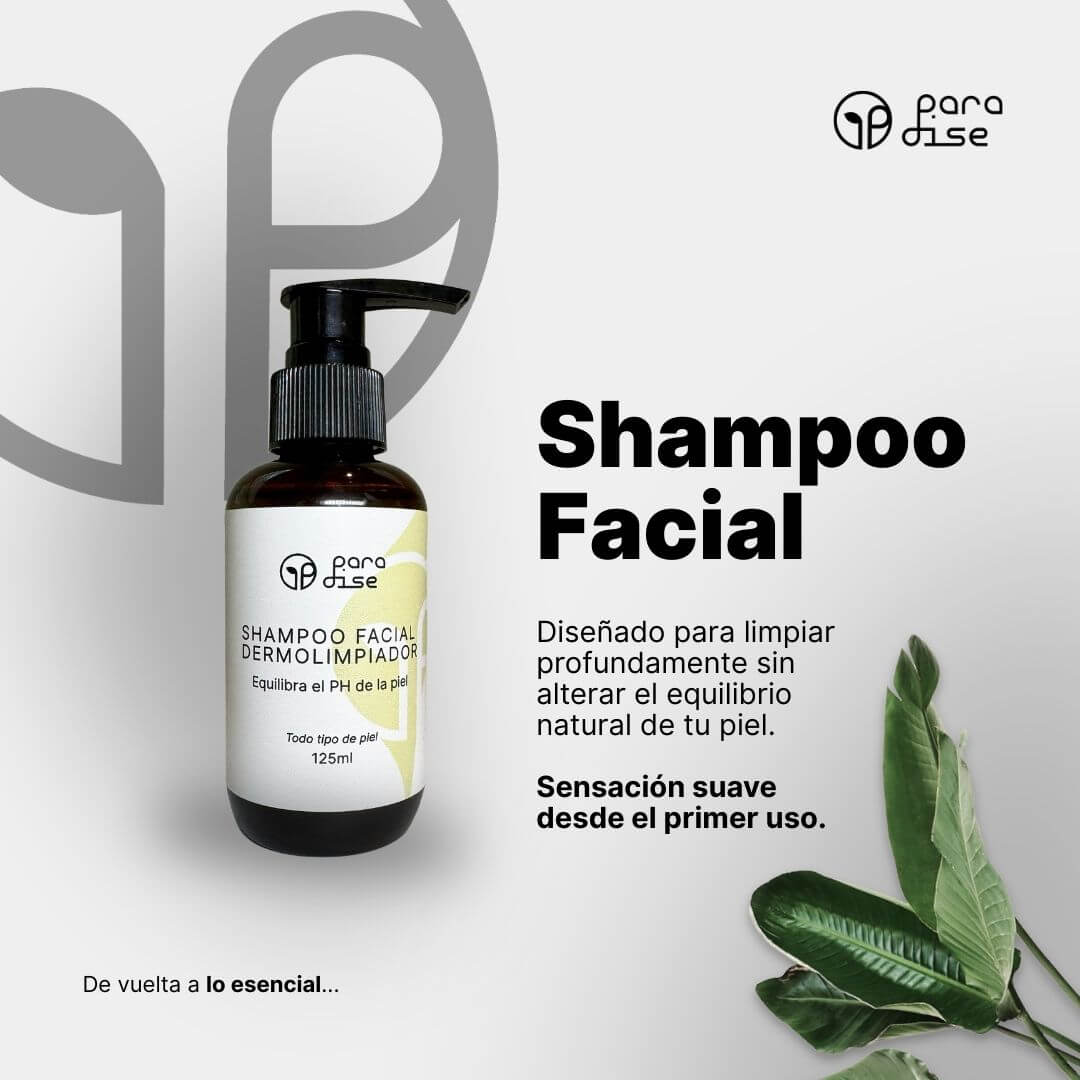 Jab&oacute;n facial dermolimpiador Paradise MX en presentaci&oacute;n m&oacute;vil