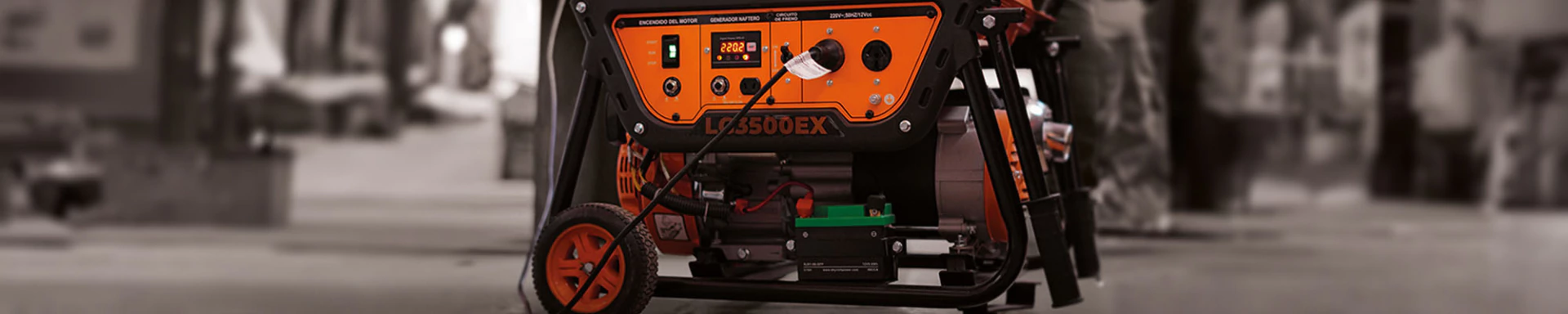 Banner de la categoría GRUPOS ELECTRÓGENOS