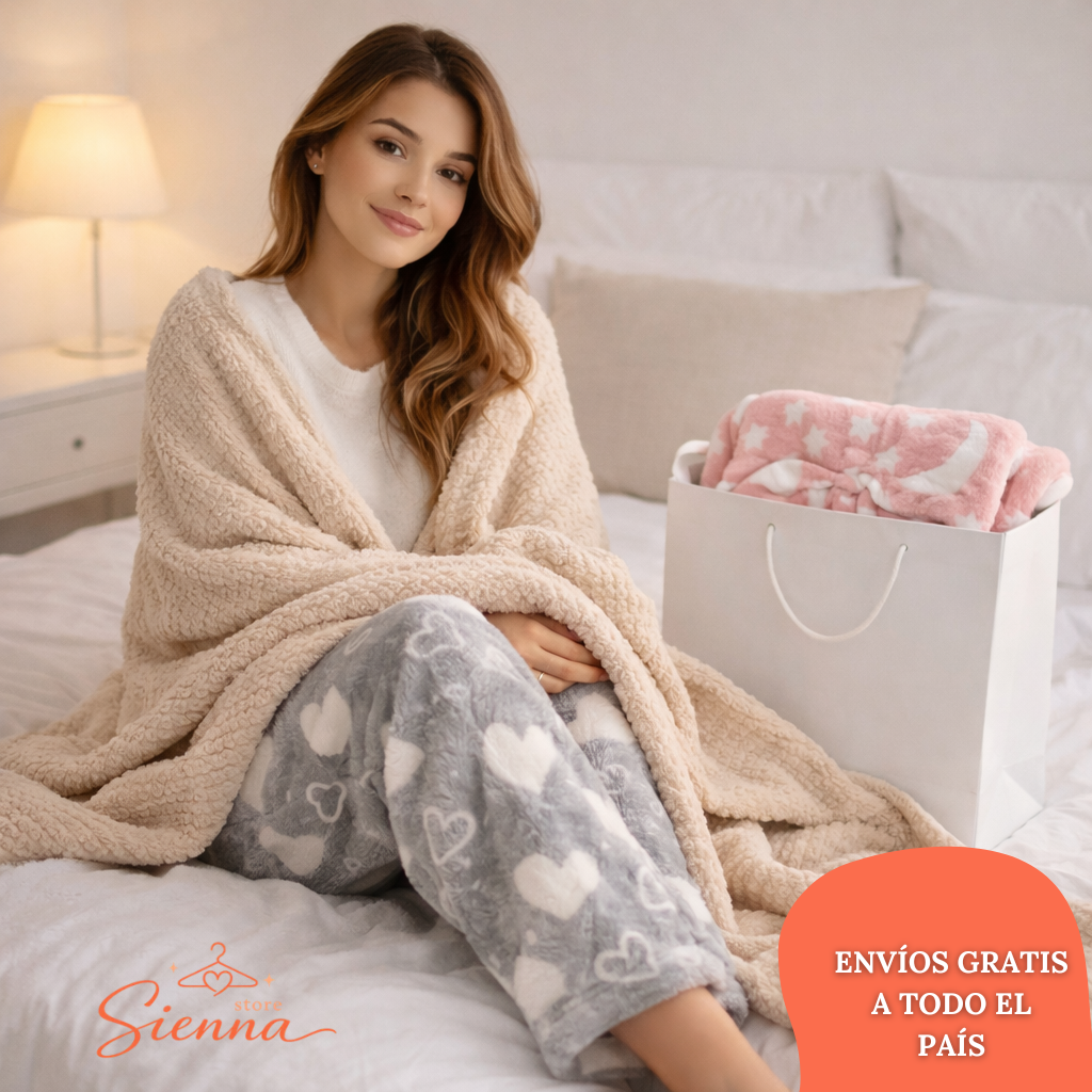 Promo 2x1 Pijamas de Peluche + Manta Polar de regalo