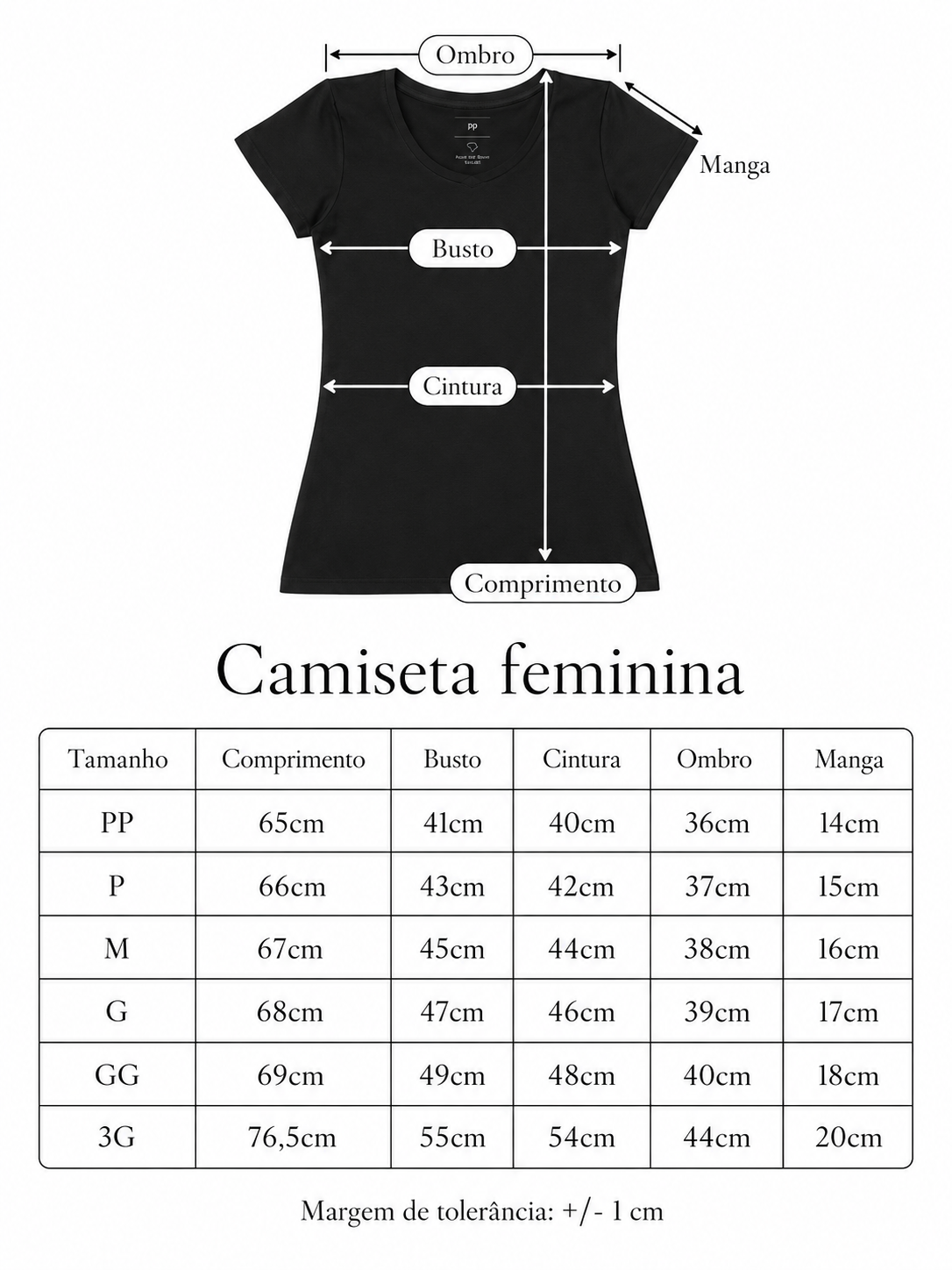 Camiseta Feminina
