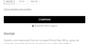 Botão comprar