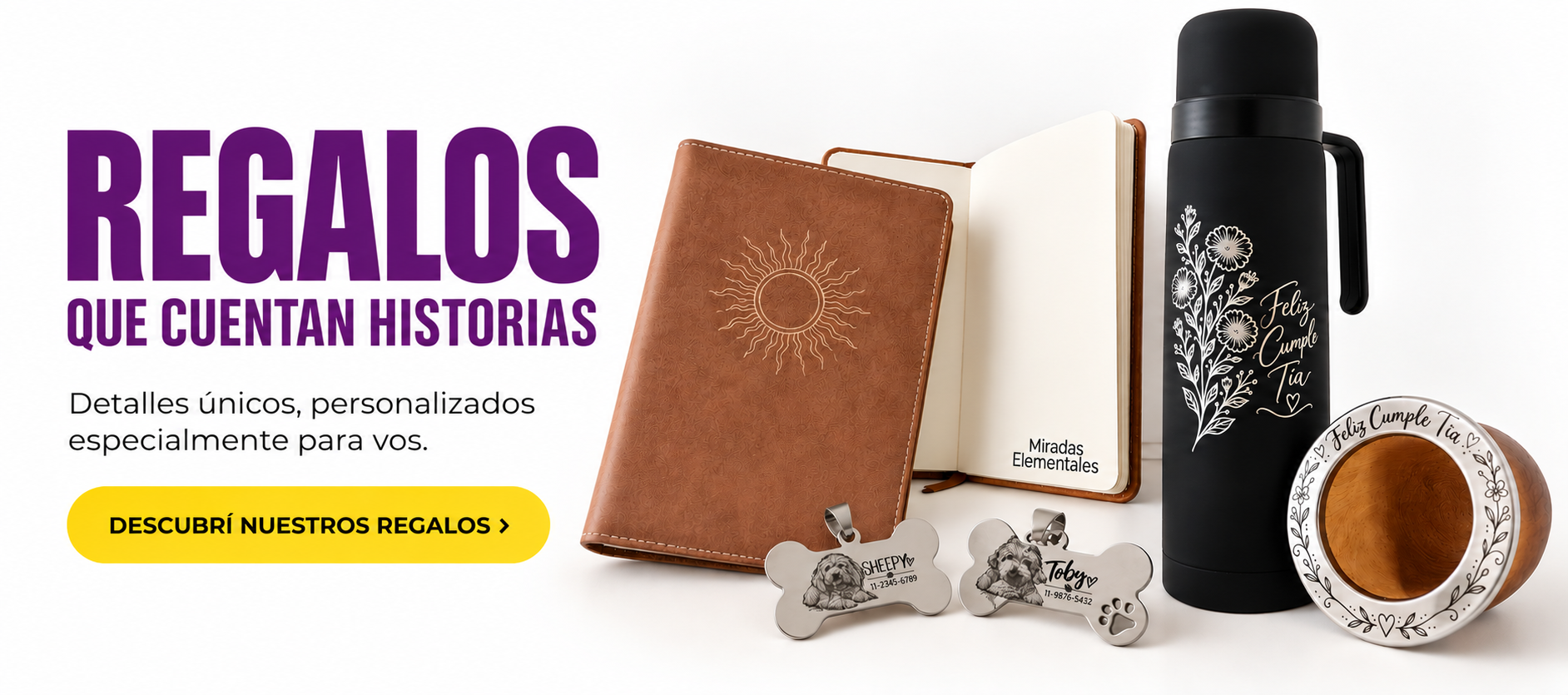 Regalos que cuentan historias - Miradas Elementales