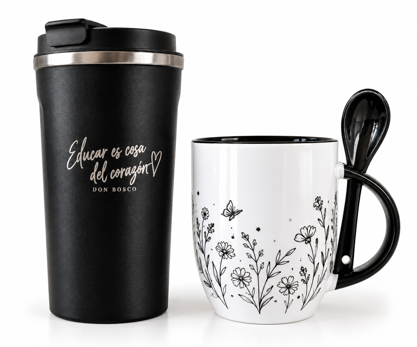 Taza y vaso termico personalizados