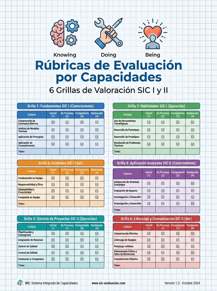 Bono 5 Rubricas por Capacidades