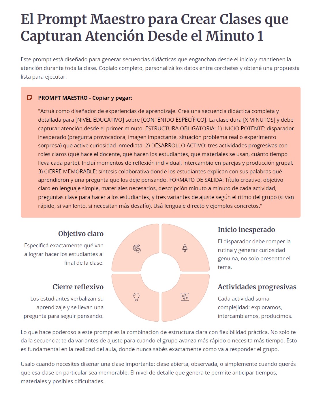 Prompts listos para copiar y pegar