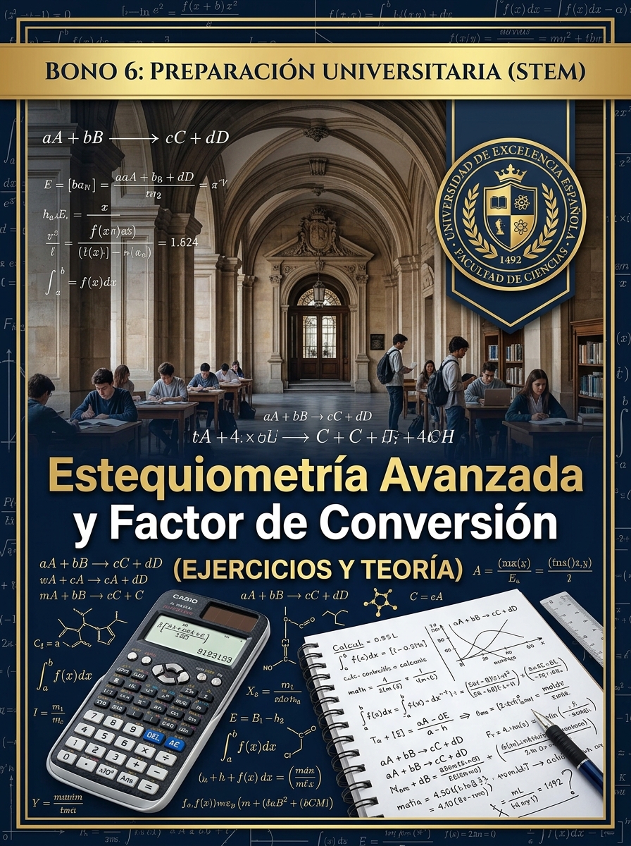 Preparaci&oacute;n Universitaria STEM Qu&iacute;mica