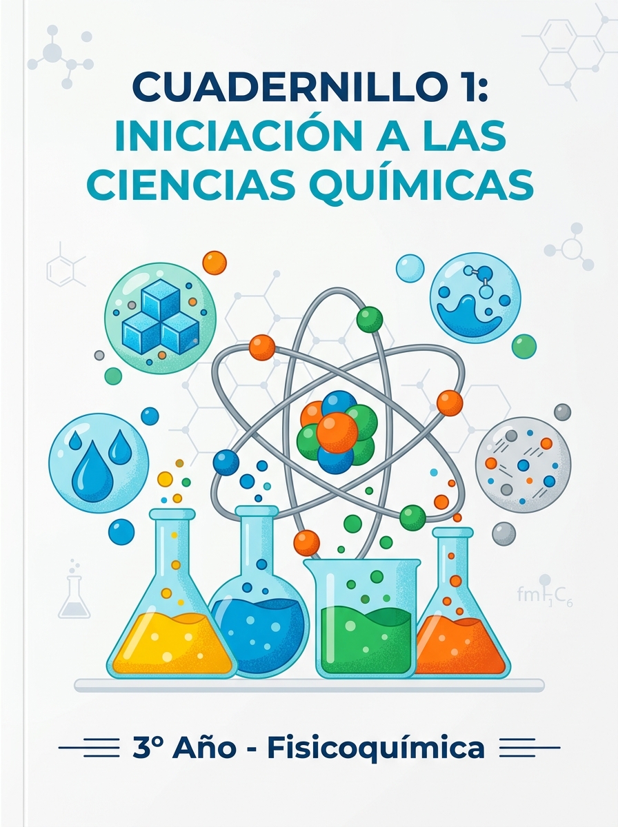 Cuadernillo Qu&iacute;mica 3&deg; A&ntilde;o