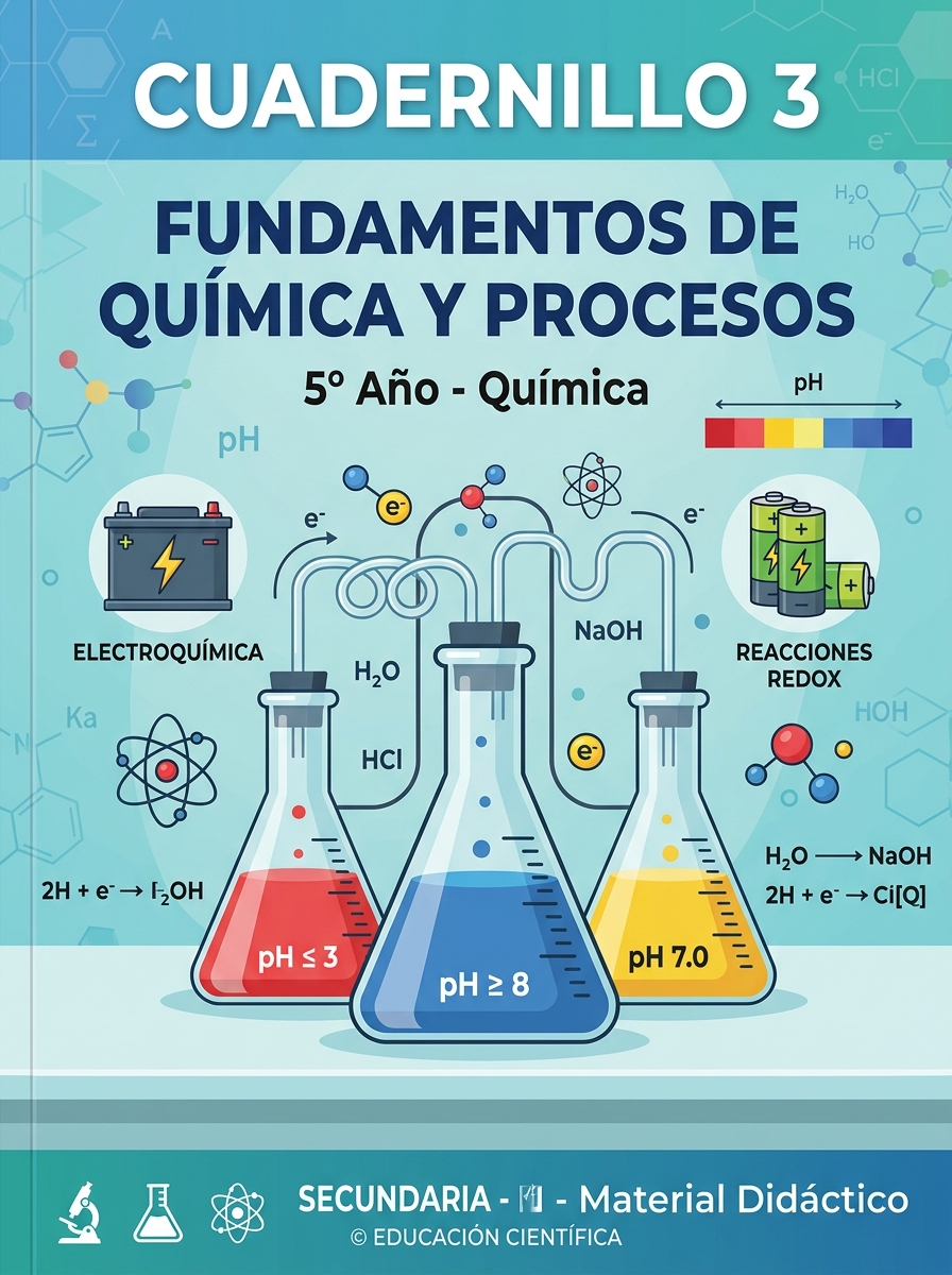 Cuadernillo Qu&iacute;mica 5&deg; A&ntilde;o