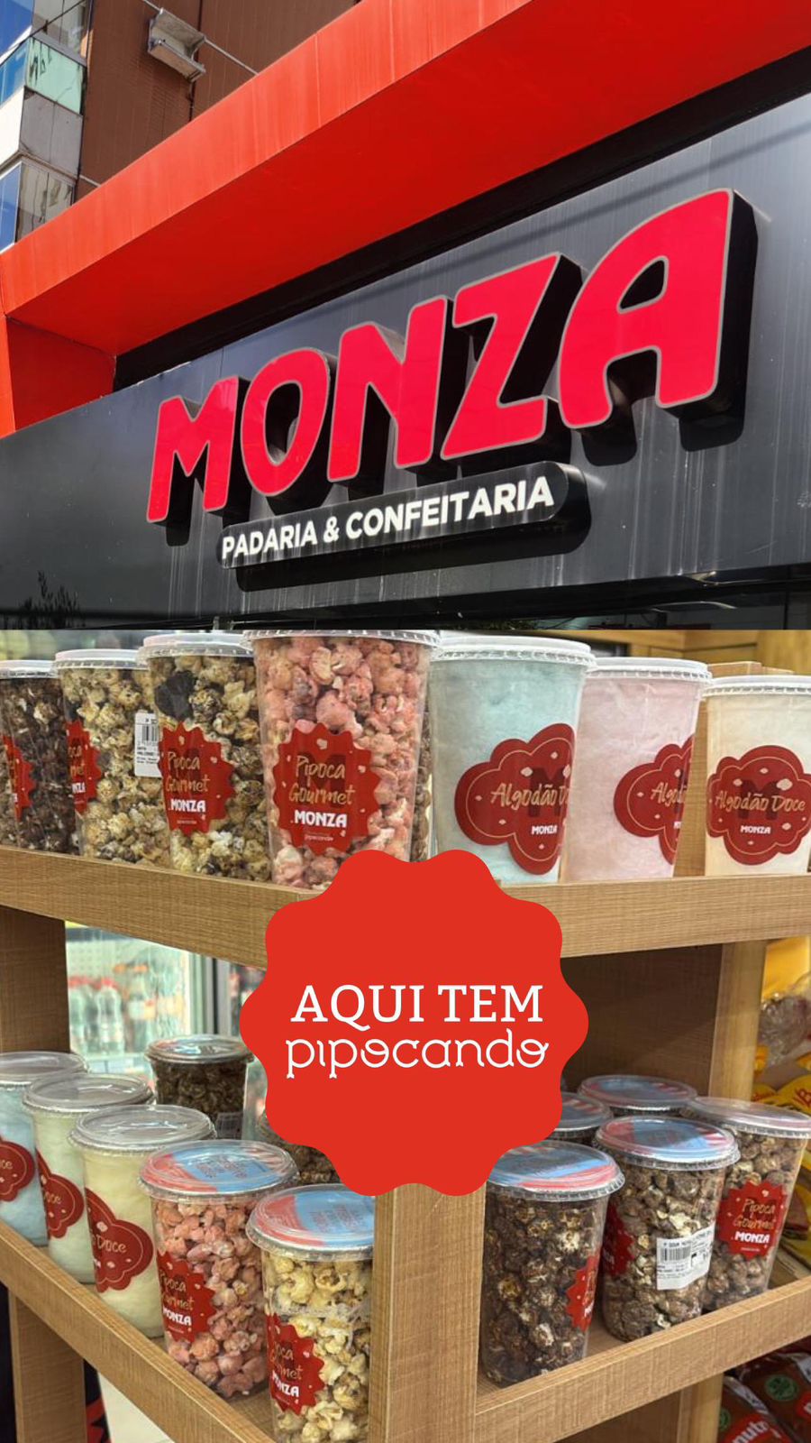 Aqui tem Pipocando - Monza