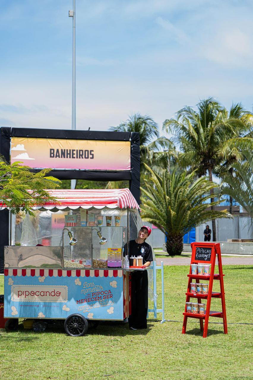 Pipocando no Festival Agita