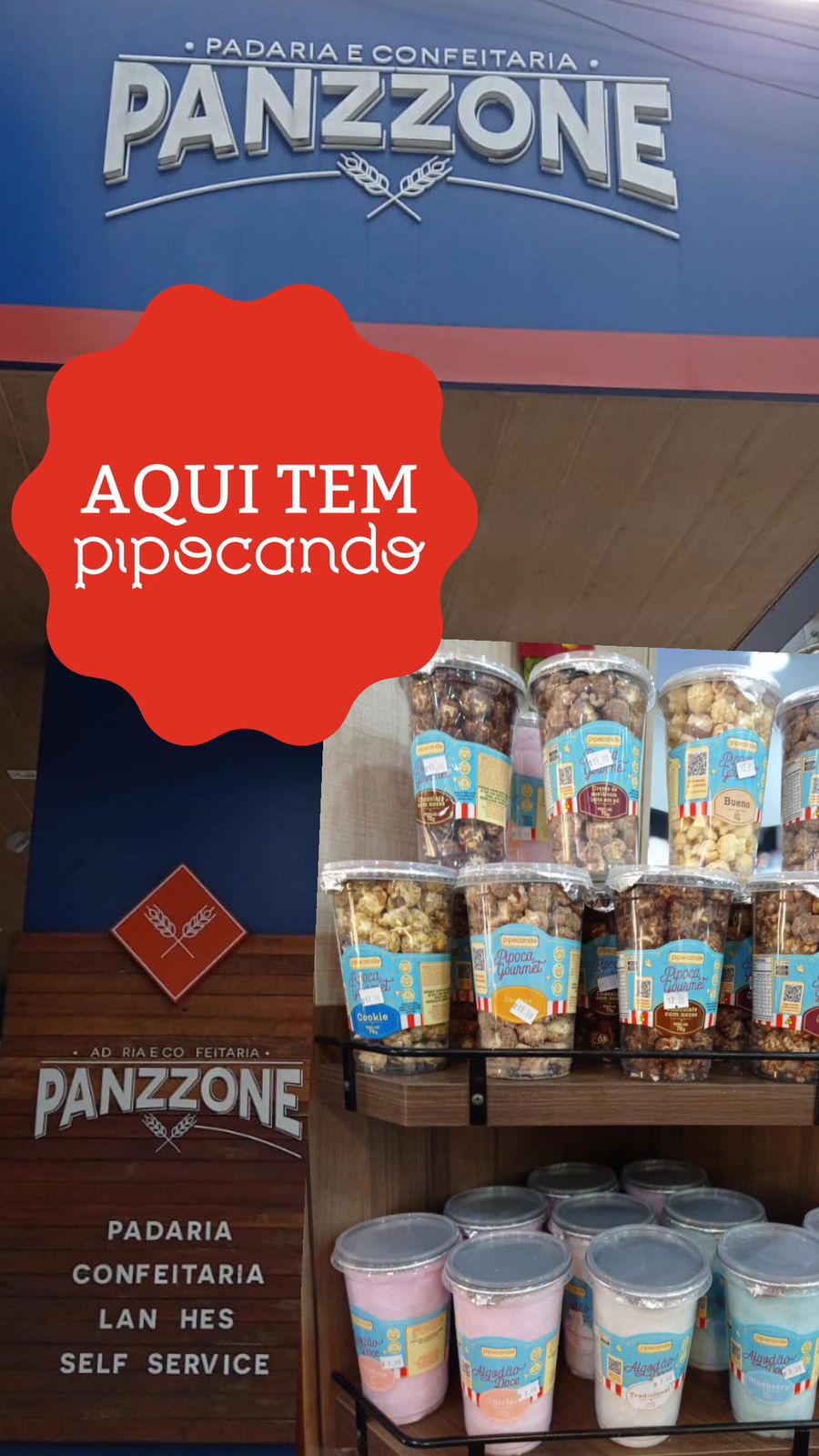 Aqui tem Pipocando - Panzzone