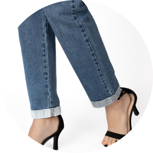 Detalhes Mom Jeans D17