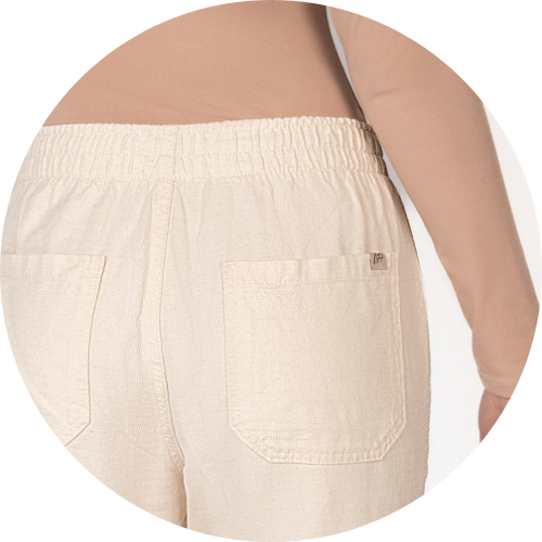Detalhes Cal&ccedil;a Reta Linho D17