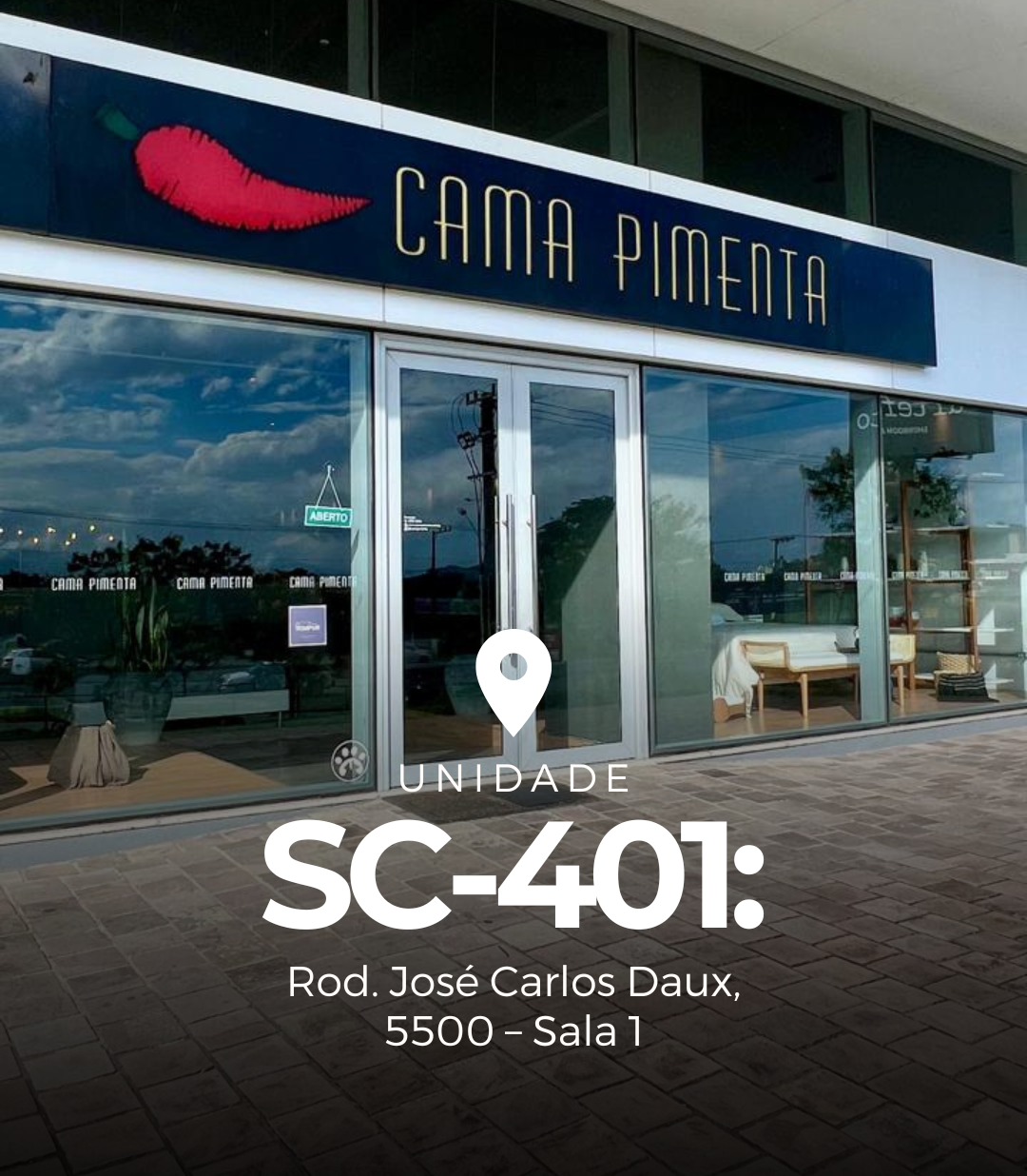 Cama Pimenta Square SC