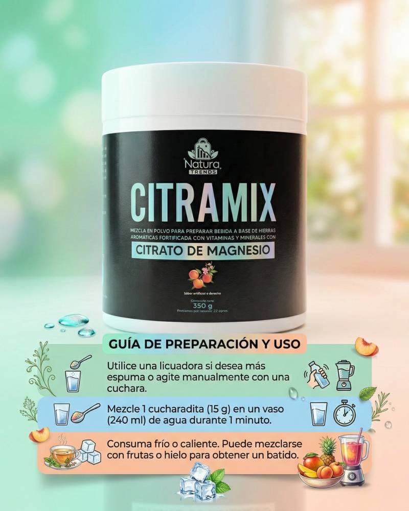 Modo de uso CITRAMIX